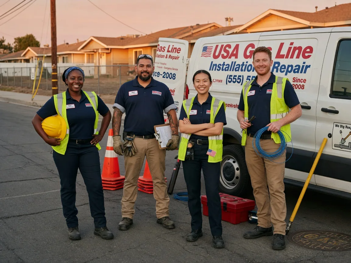 Gas Line Installation company in West Charleston, VT